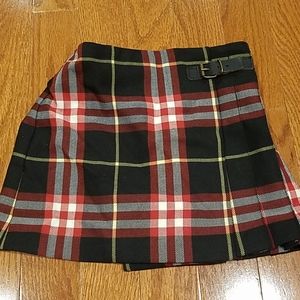 Burberry Toddler Plaid Skirt